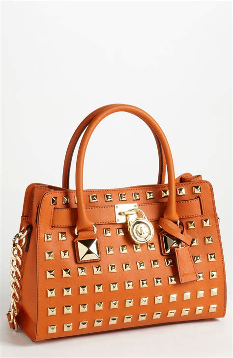 michael kors hamilton bag orange|Michael Kors Hamilton bag discount.